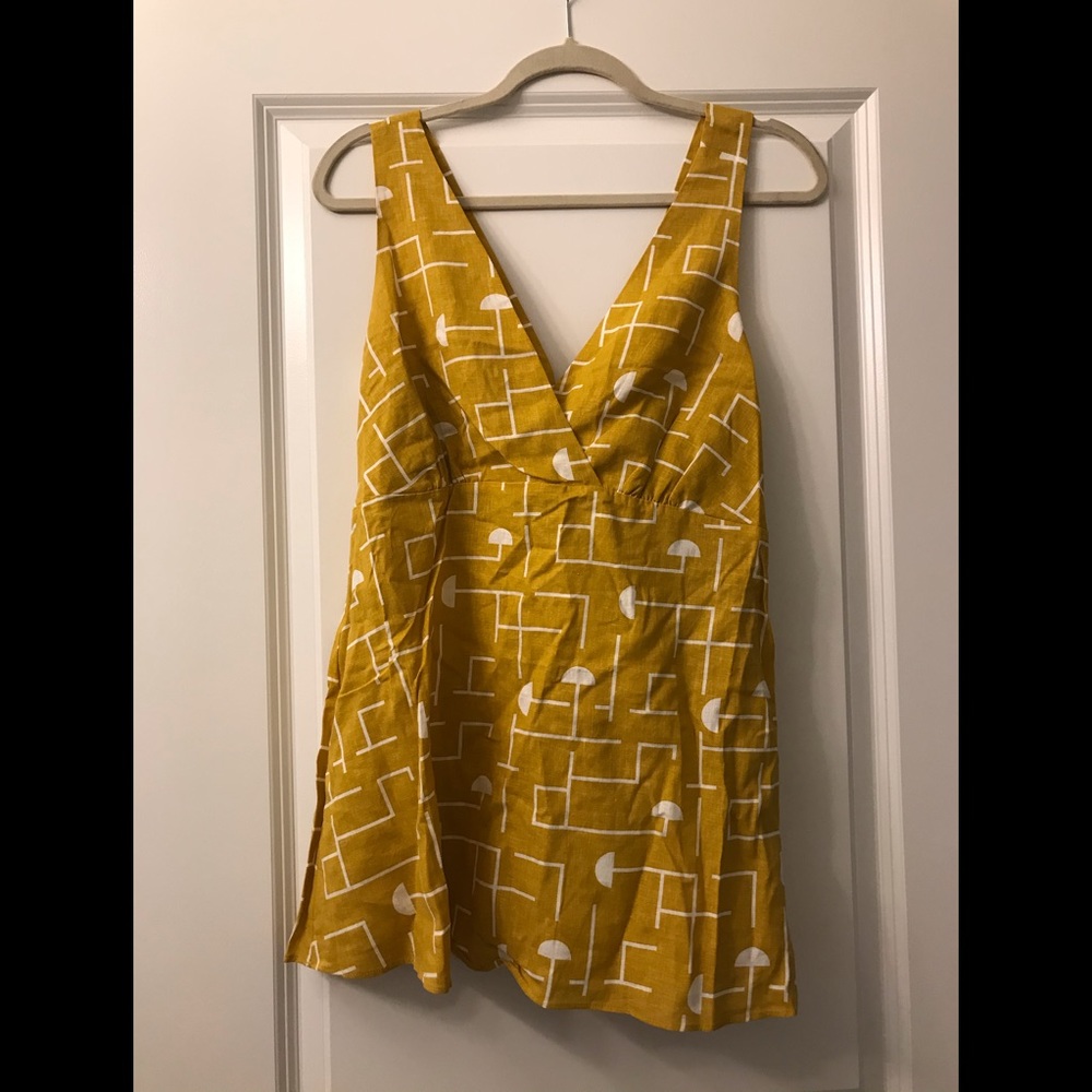 Mimi Maternity Linen Tank